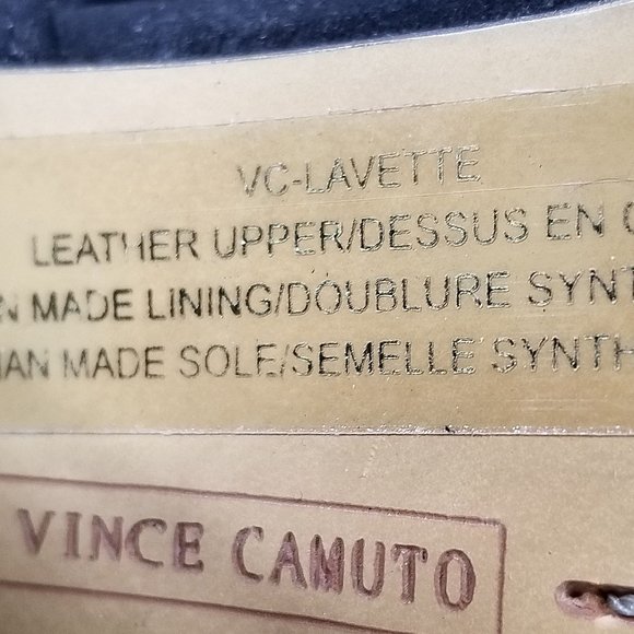 Vince Camuto Lavette Black Perforated Peep Toe Bootie, Womens Size 7.5 US / 37.5 - Picture 12 of 14